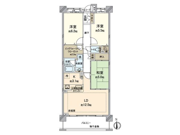 間取図(平面図)