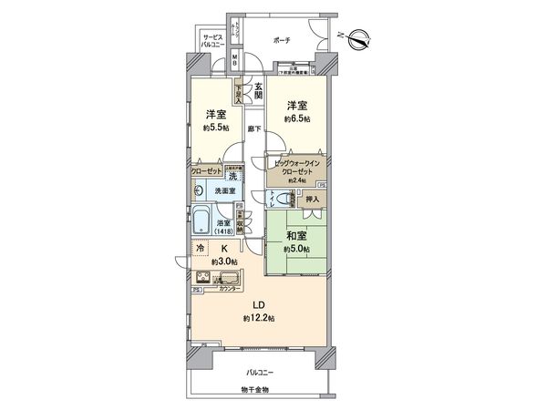 間取図(平面図)