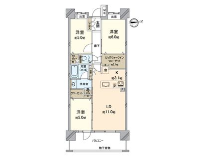 間取図(平面図)