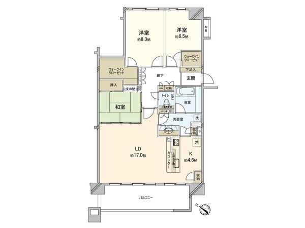 間取図(平面図)