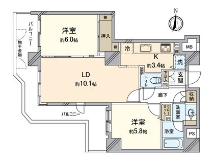 間取図(平面図)