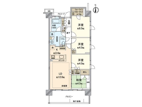 パークホームズ横浜矢向センターフォレスト 間取図(平面図) パークホームズ横浜矢向センターフォレスト 間取図(平面図)