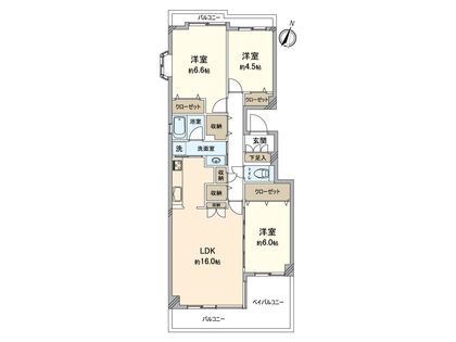 間取図(平面図)