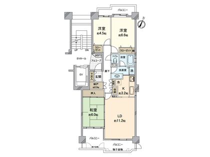 間取図(平面図)