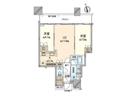 間取図(平面図)