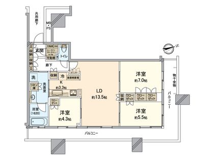間取図(平面図)