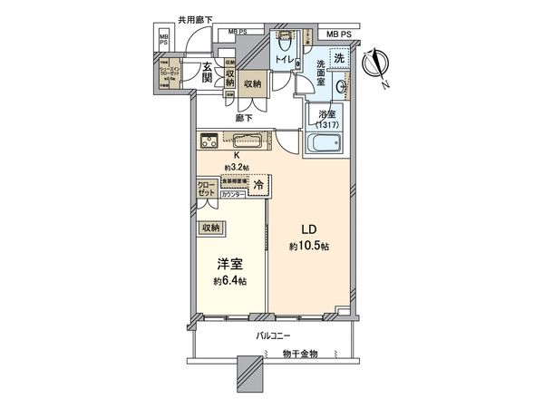 パークタワー新川崎 間取図(平面図) パークタワー新川崎 間取図(平面図)