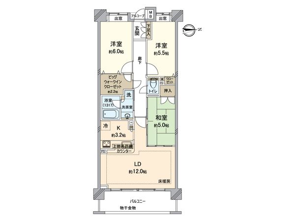 間取図(平面図)