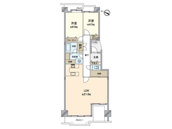 間取図(平面図)