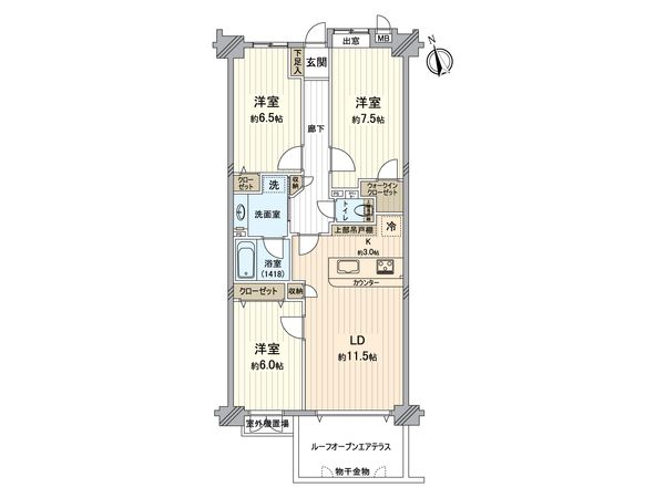 間取図(平面図)