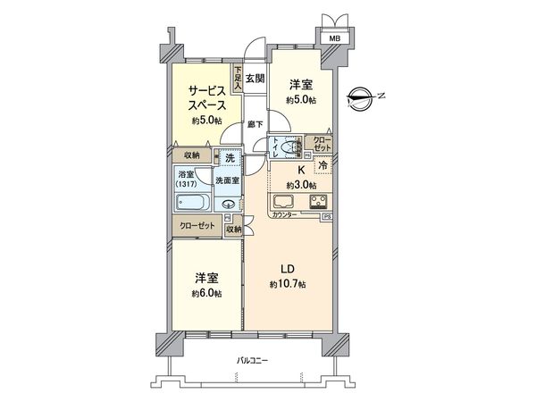 間取図(平面図)