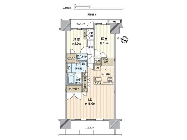 間取図(平面図)