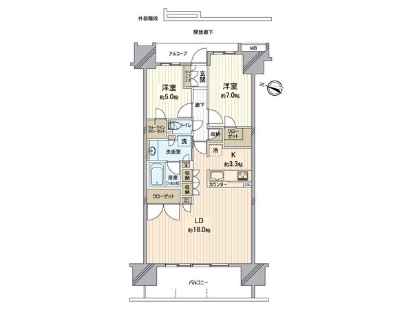 レジデンシャルスクエア 間取図(平面図) レジデンシャルスクエア 間取図(平面図)