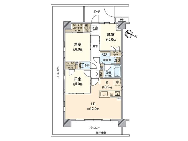 間取図(平面図)