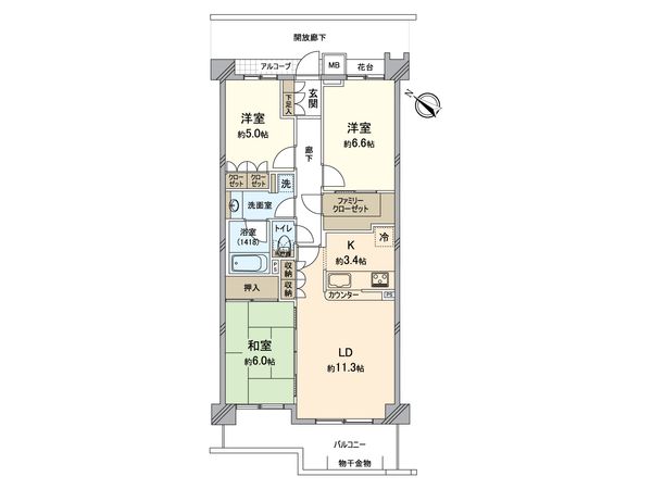 間取図(平面図)