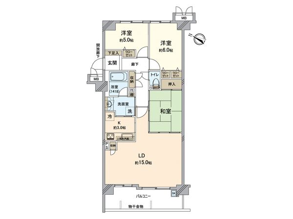 間取図(平面図)