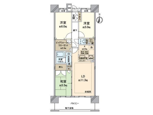 ザ・ミレナリータワーズ 間取図(平面図) ザ・ミレナリータワーズ 間取図(平面図)