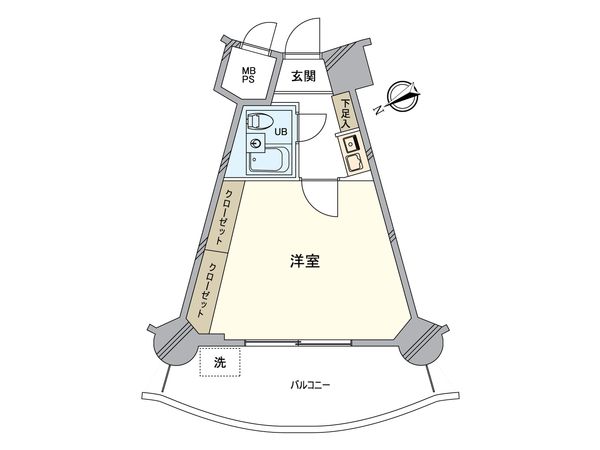 ライオンズプラザ平間駅前 間取図(平面図)