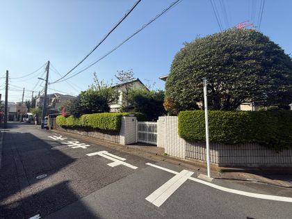 高津区東野川1丁目 土地 前面道路含む外観