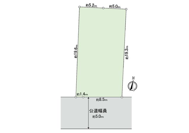 有馬3丁目 土地 区画図 有馬3丁目 土地 区画図