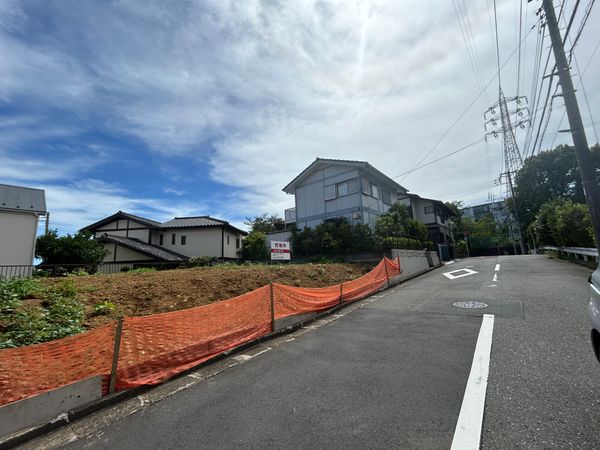 土橋7丁目 土地 前面道路含む外観