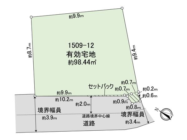 南野川3丁目 土地 区画図 南野川3丁目 土地 区画図