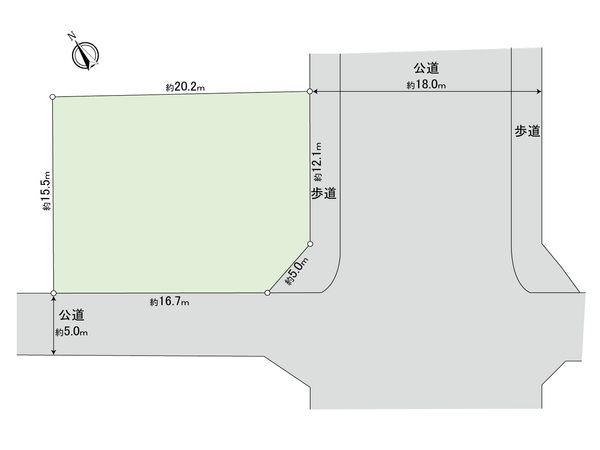 土橋4丁目 土地 区画図 土橋4丁目 土地 区画図