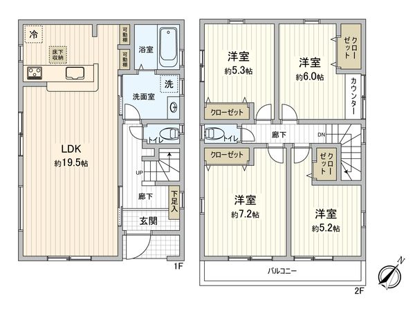 間取図(平面図)