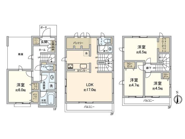 南野川2丁目 新築戸建 5号棟 外観 外観
