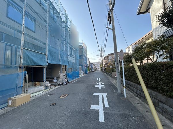 東野川1丁目新築戸建 F号棟 前面道路含む外観 前面道路含む外観