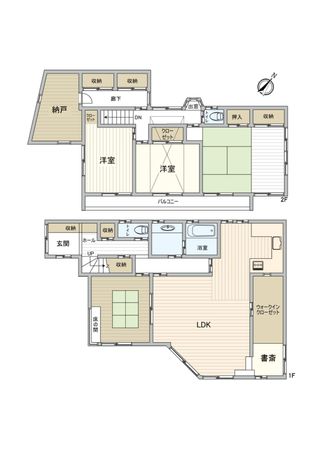 土橋7丁目 戸建 間取図(平面図) 土橋7丁目 戸建 間取図(平面図)