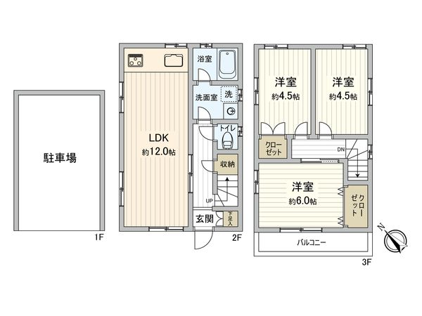 南野川3丁目 戸建 間取図(平面図) 南野川3丁目 戸建 間取図(平面図)
