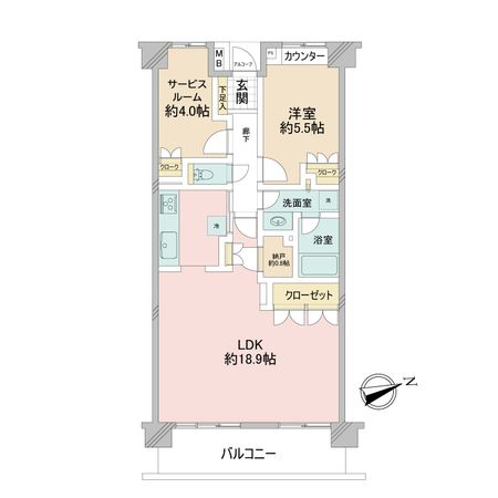 ステージ宮崎台 間取図(平面図) ステージ宮崎台 間取図(平面図)