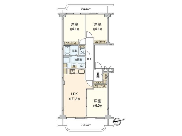 間取図(平面図)