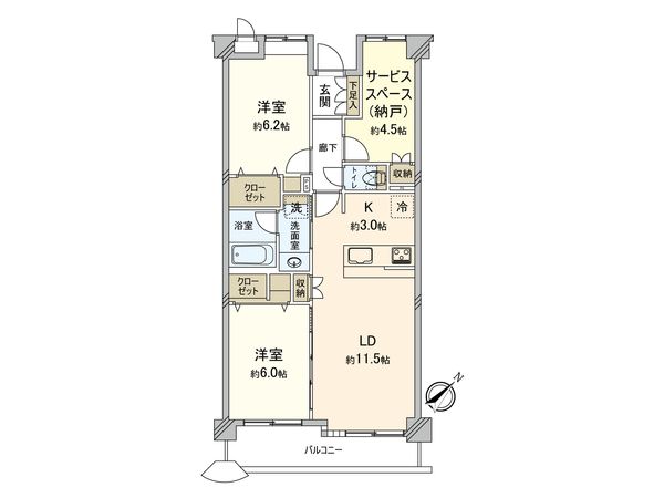 マイキャッスル宮前平 間取図(平面図) マイキャッスル宮前平 間取図(平面図)