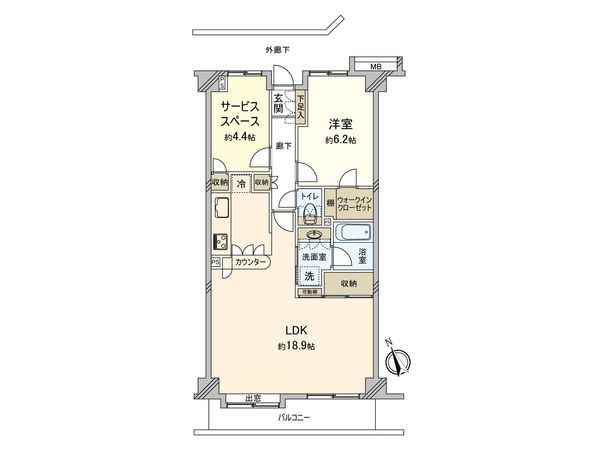 イトーピア鷺沼Ⅱ 間取図(平面図) イトーピア鷺沼Ⅱ 間取図(平面図)