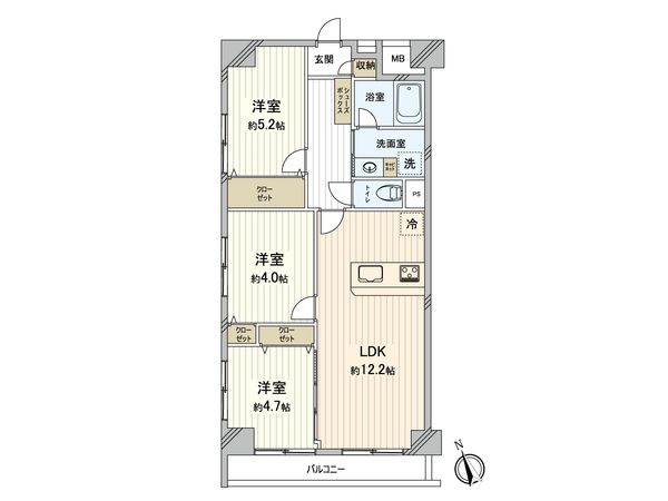 間取図(平面図)