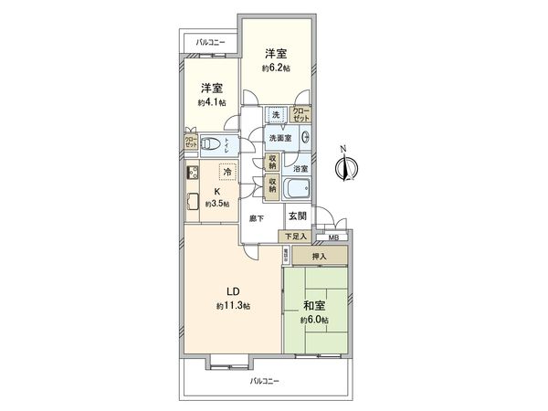 間取図(平面図)