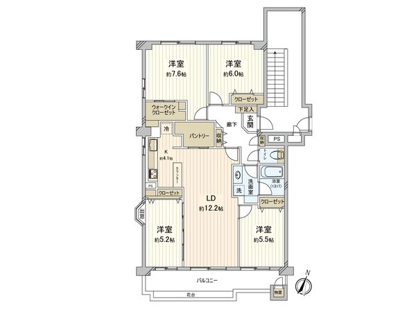 間取図(平面図)