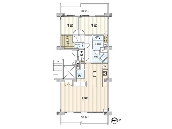 ドミール高輪 間取図(平面図) 間取図(平面図)