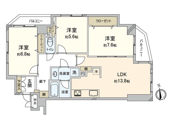 間取図(平面図)