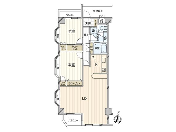 間取図(平面図)