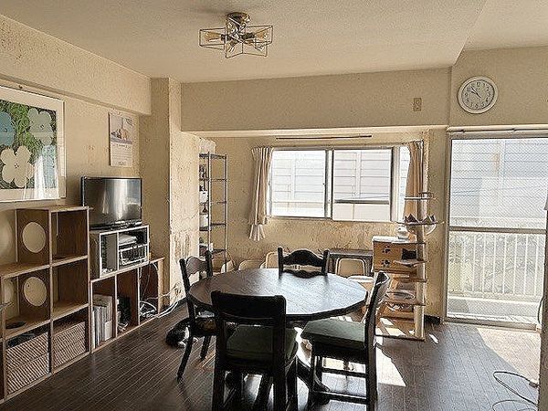 鷺沼ハイライズ リビング