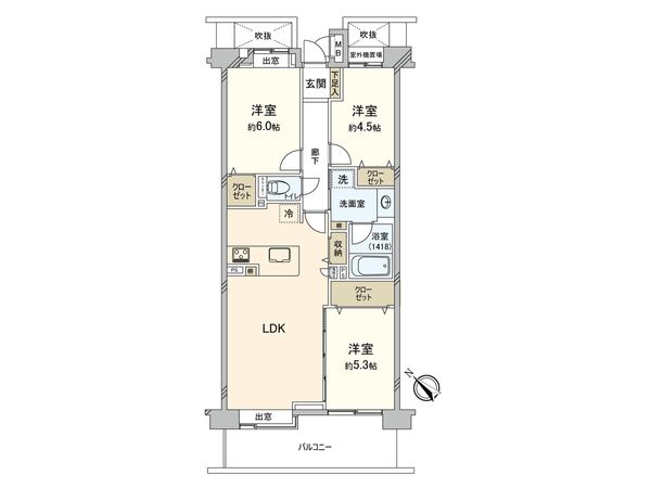 間取図(平面図)
