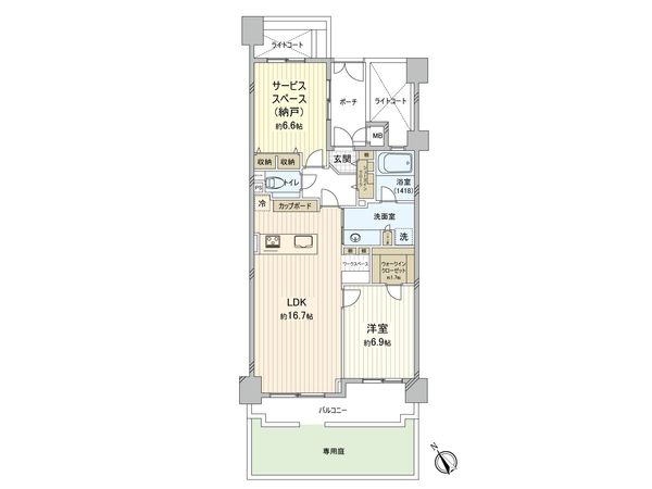 間取図(平面図)