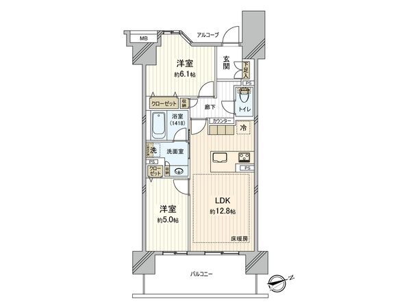 サンクタス宮崎台 間取図(平面図) サンクタス宮崎台 間取図(平面図)