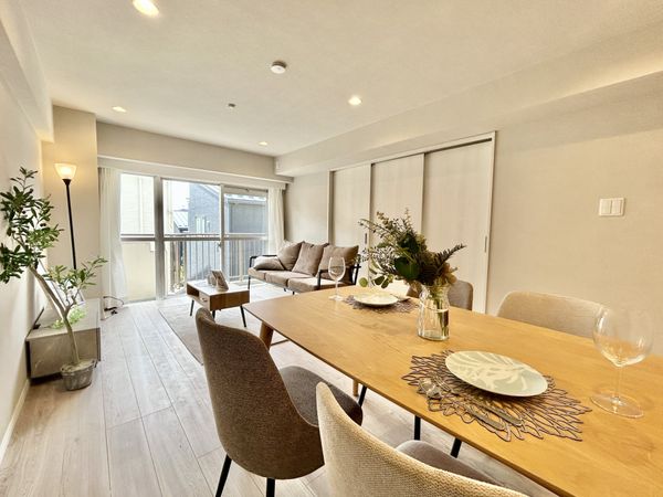 鷺沼東ロイヤルマンション リビング