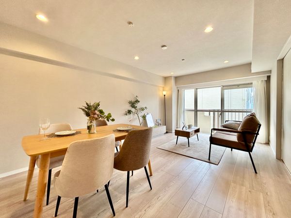 鷺沼東ロイヤルマンション リビング