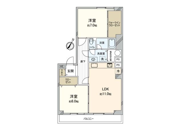 パールハイム宮前平 間取図(平面図) パールハイム宮前平 間取図(平面図)