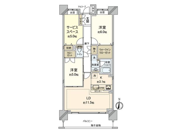 間取図(平面図)